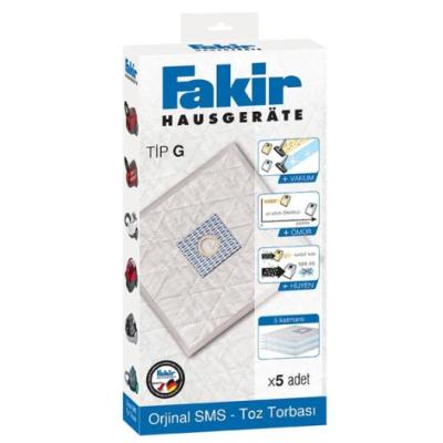 Fakir G Tipi Orijinal 5'Li Toz Torbası